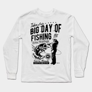 Big Day Of Fishing - Fishing Long Sleeve T-Shirt